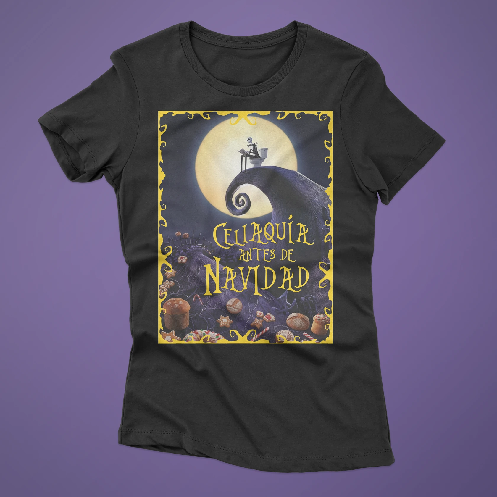 Camiseta "Celiaquía Antes De Navidad" - Imagen 2